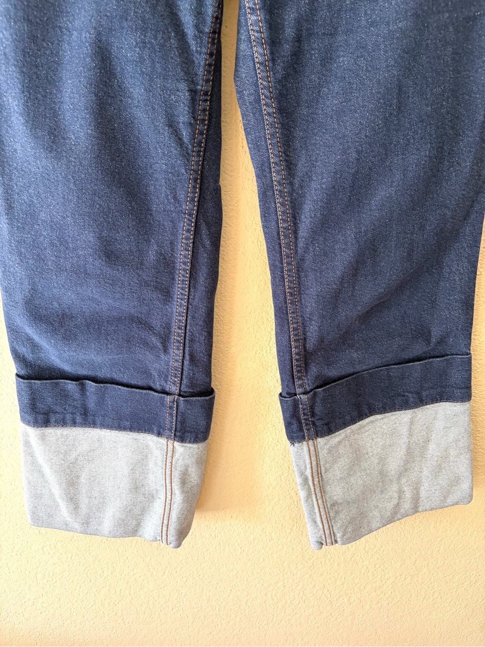 Zimmermann Kaleidoscope Cuffed Crop Jeans in Ink Wash Size 28 - Picture 6 of 11